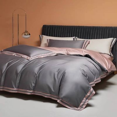 Mercury Home Textile 80s 400TC Bedding Set High Meticulous Cotton King Size Bedsheets