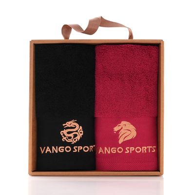 Customized Logo Cotton Towel Absorbs Water Efficiently and Leaves No Lint Behind