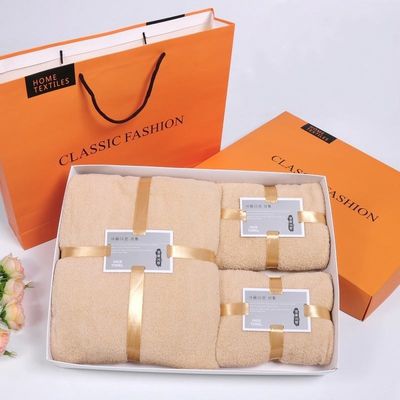 Child-Proof Luxury Set 3 in 1 Hotel Designer Coral Fleece Bathroom Bath Towel Set