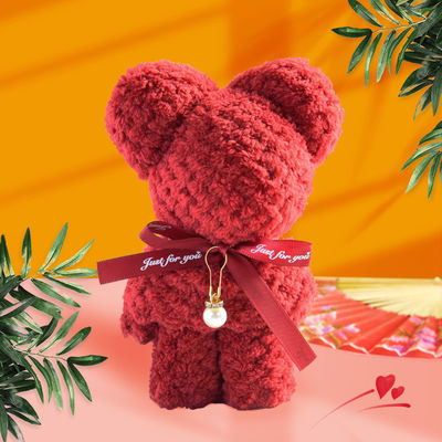 Best Gift Private Label Cute Bear Shower Microfiber Soft Gift Sets Face Towels 35*75cm
