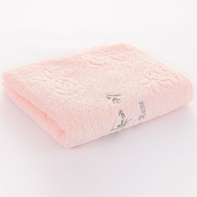 Embroidered Initials Guest Bath Towel Set with High GSM and Embroidery Logo
