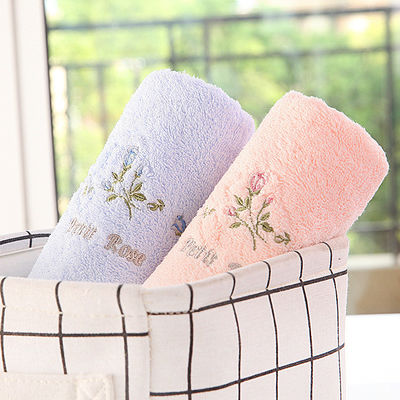 Embroidered Initials Guest Bath Towel Set with High GSM and Embroidery Logo