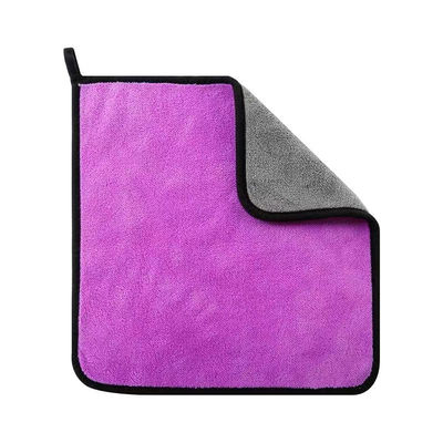 30*30 Superfine Fiber Car Wash Towel with Strong Water Absorption and Special Design