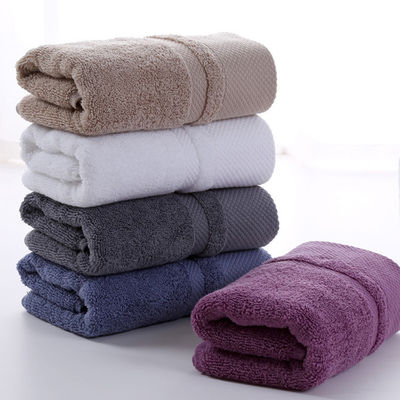 Customized Logo Long Staple Cotton Towels for Hotels Soft Absorbent and Flexible