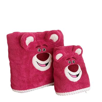Super Strong Water Absorption Coral Velvet Bath Towel Set 2PCS Set for Wedding Gifts