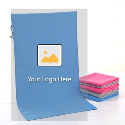 Sports Microfiber Gym Towel Custom Printed Towel for Sweat Absorption and Fitness