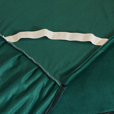 Luxury Embroidery Label Comfortable Wedding Quilt Bedding Set with Cotton Filling