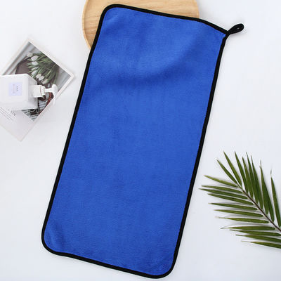Custom Thicken Plush Car Cleaning Cloth 40x40 Colorful Car Towels with Edge Microfiber
