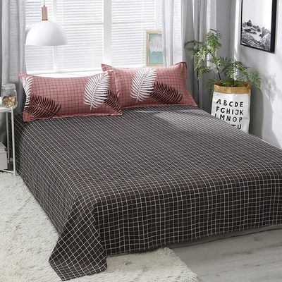 Thread Count 400TC Customized Designs Cotton Duvet Cover Set with 4 Pieces Bed Sheet Set