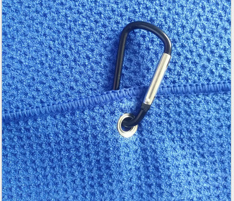 Custom Printed Logo Microfiber Golf Towel with Waffle Design and Hook 30*50cm/40*60cm