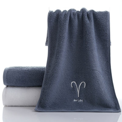 Room Space Bathroom Room Zodiac Towel Face Towel Bath Towel for Facial Cleansing Towel