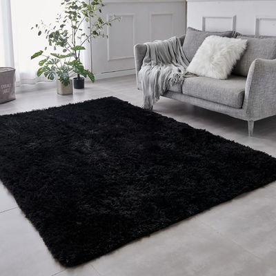9mm Thick Large Fluffy Shag Living Room Area Rugs for Home Hotel Bathroom and Shower Room