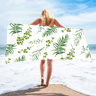 Customizable Cartoon Printing Beach Towel and Soft Lady Design Ideal for Everyday