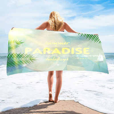 Customizable Cartoon Printing Beach Towel and Soft Lady Design Ideal for Everyday