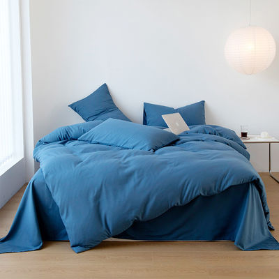 60 Fabric Count Washed Cotton 2024 Four-Piece Bedding Set for Your Requirements