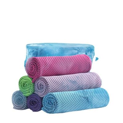 Quick Dry and Cooling Custom Cooling Towels for Gym Sports Made of Polyester Fabric