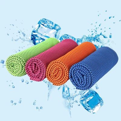 Quick Dry and Cooling Custom Cooling Towels for Gym Sports Made of Polyester Fabric