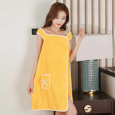 300-400g Microfiber Bath Skirt for Beautiful Ladies in Hotel Spa Shower Body Wrap