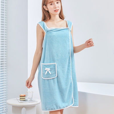 300-400g Microfiber Bath Skirt for Beautiful Ladies in Hotel Spa Shower Body Wrap