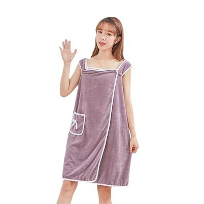 300-400g Microfiber Bath Skirt for Beautiful Ladies in Hotel Spa Shower Body Wrap