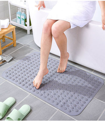 Custom Logo Embroidery Bath Mat Tub Non Slip Bathtub ShowerMat Absorbent Bathroom Mat