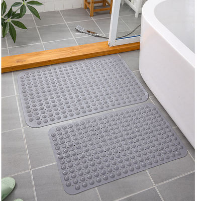 Custom Logo Embroidery Bath Mat Tub Non Slip Bathtub ShowerMat Absorbent Bathroom Mat