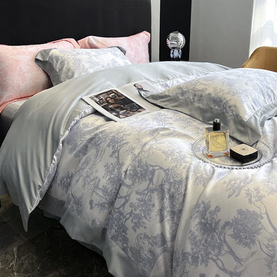 Tencel Bedding Set with National Standards Color Fastness Grade and 50 Fabric Count