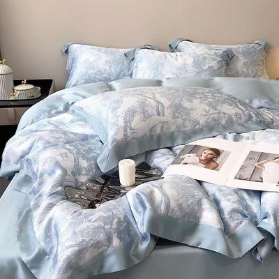 Tencel Bedding Set with National Standards Color Fastness Grade and 50 Fabric Count
