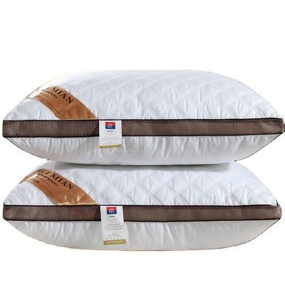 Pure Cotton High Elastic Washable Pillow Sustainable Function for Hotel Bedding Set