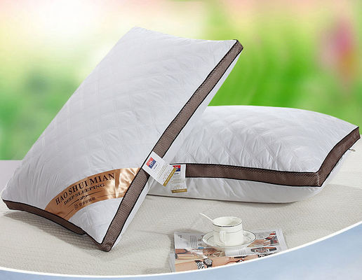Pure Cotton High Elastic Washable Pillow Sustainable Function for Hotel Bedding Set