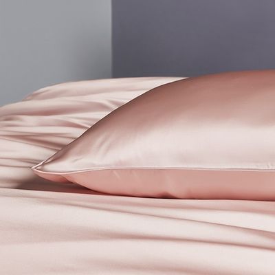 128x68 Fabric Density 100% Pure Silk Satin Duvet Cover Set for Luxury Hotel Bedding
