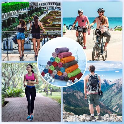 All Ages Cooling Towel for Home Hotel Traveling Spa Honoson Breathable Chilly Towel