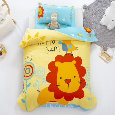 Customized Services Strength 100% Cotton Designer Bedding Sets for Nursery School Kids