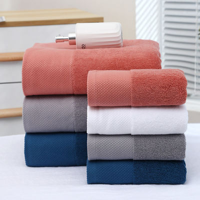 Plain Weaving Cotton Bath Towel and Customizable Logo Towels for Wellness Centers