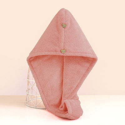Luxury Quick Drying Microfiber Hair Towel for Girl Women Custom Hair Turban Towel