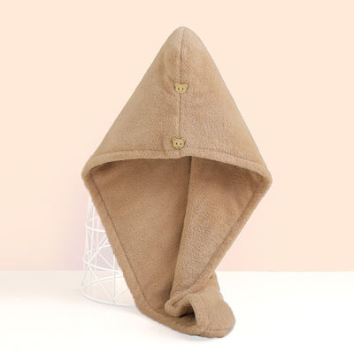 Luxury Quick Drying Microfiber Hair Towel for Girl Women Custom Hair Turban Towel