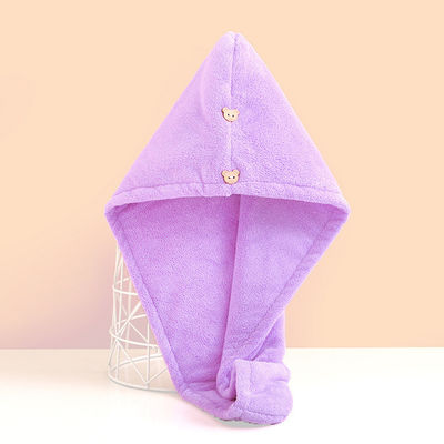 Luxury Quick Drying Microfiber Hair Towel for Girl Women Custom Hair Turban Towel