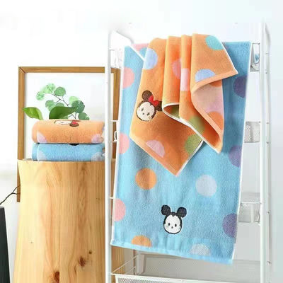 ALL Ages Thickened Face Towels in 100% Cotton Perfect for Home/Hotel/Sport/Travel/Gift