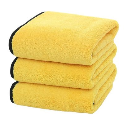 Thick Coral Velvet Car Towel Made of Polyester Fiber for Soft and Cleaning Experience