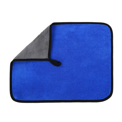 Thick Coral Velvet Car Towel Made of Polyester Fiber for Soft and Cleaning Experience