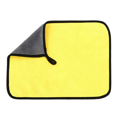 Thick Coral Velvet Car Towel Made of Polyester Fiber for Soft and Cleaning Experience