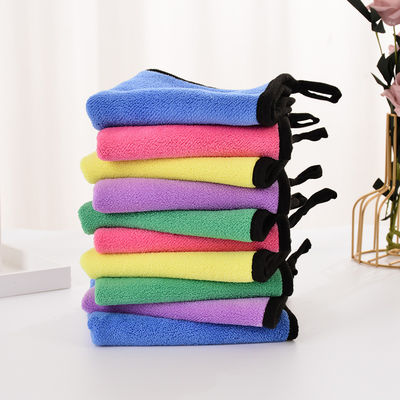 Car Wash Towel Coral Velvet Cleaning Absorbent Rag Microfiber Car Towel Custom 30*30cm