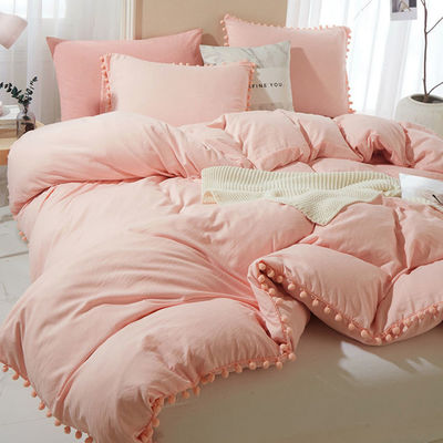 King Size Microfiber Bedding Set with 30 Degree Washing Temperature and 40 Fabric Count