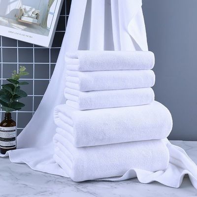 Pure Cotton Hotel Household Towels and Bath Towels 35*75 70*140 for Hotel Bathrooms
