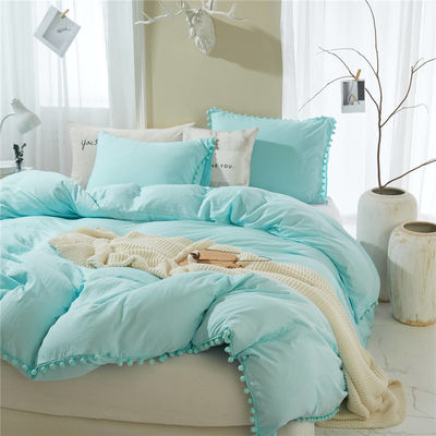 King Size Microfiber Bedding Set with 30 Degree Washing Temperature and 40 Fabric Count