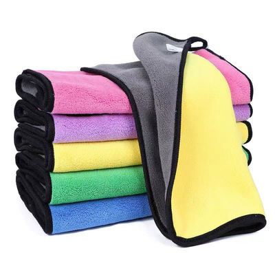 Customizable Rectangle Kitchen Towel Absorbent and Non-Shedding Microfiber Material