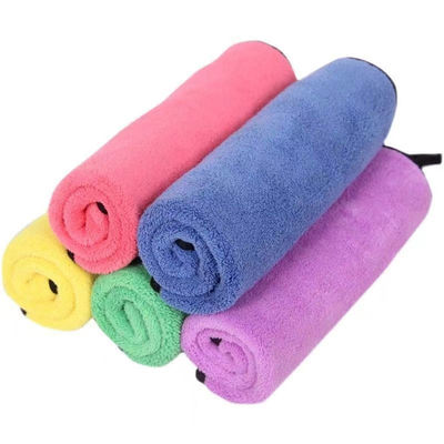 Customizable Rectangle Kitchen Towel Absorbent and Non-Shedding Microfiber Material