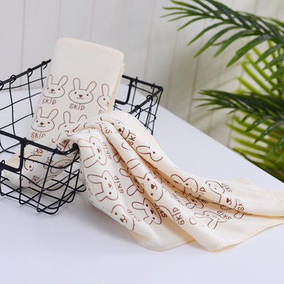 Quick-Dry 35*75cm Rectangle Microfiber Printing Towel for Face Washing Polyester Fiber