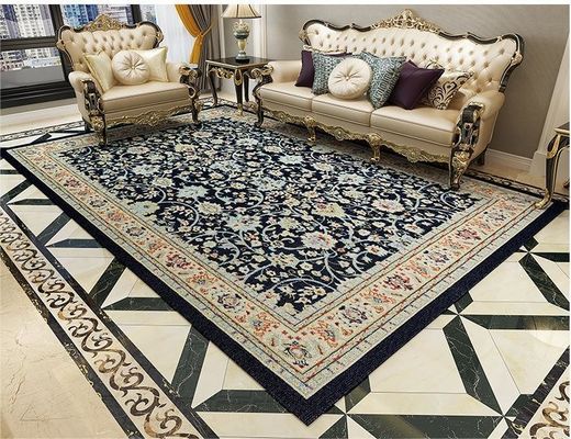 Custom Large Carpet Distressed Design BNon-Shedding Easy Care Mat Animal Print Style
