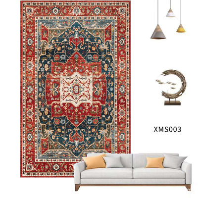 Custom Large Carpet Distressed Design BNon-Shedding Easy Care Mat Animal Print Style